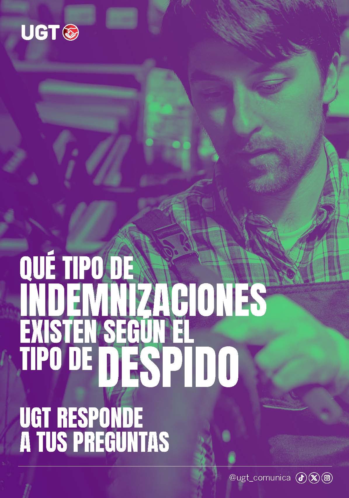 TIPOS INDEMNIZACIONES POR DESPIDOS